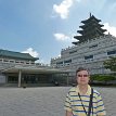 P008-011 ... after the driving tour passing by the outskirt of Blue House (Cheongwadae) 青瓦台, arriving at the National Folk Museum of Korea, situated not far away from...